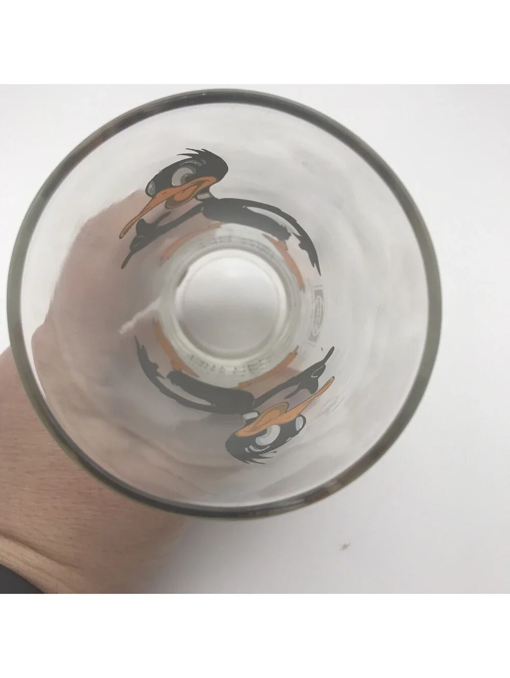 DAFFY DUCK Vintage Pepsi Cola Collectors Series Drinking Glass WARNER BROS 1973